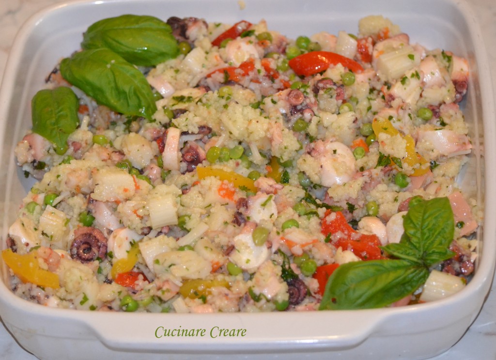 Polpo e cous cous