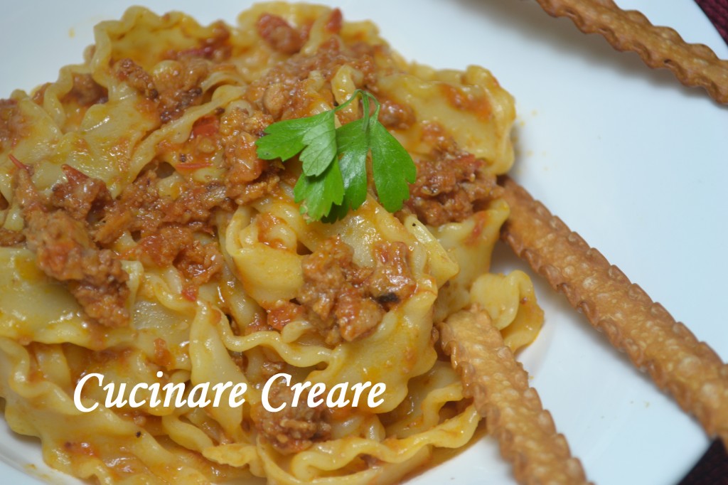 Reginette al ragù (2)