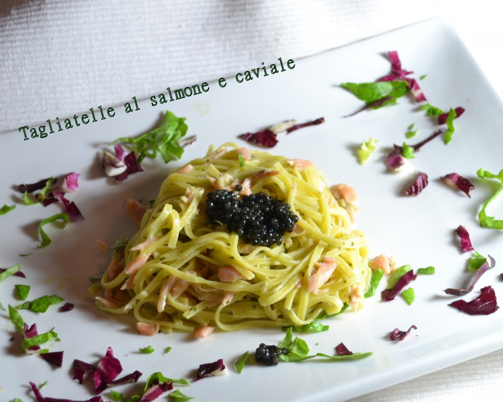 tagliatelle al salmone e caviale (2)
