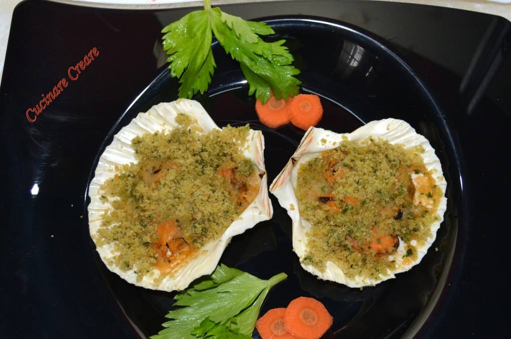 COZZE GRATINATE