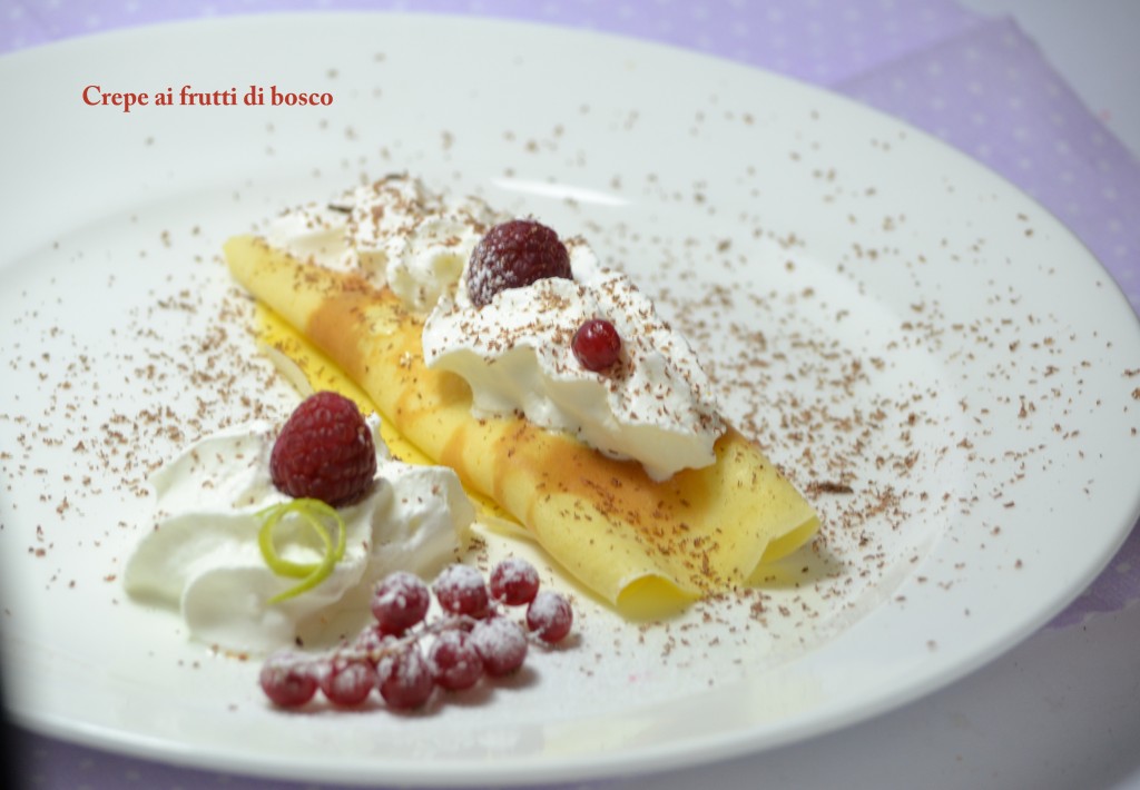 Crepe ai frutti di bosco