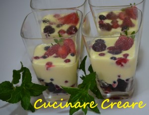 Crema Yogurt e frutti di bosco