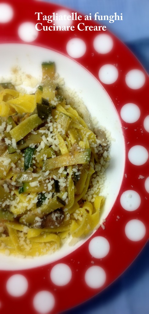 Tagliatelle ai funghi (2)