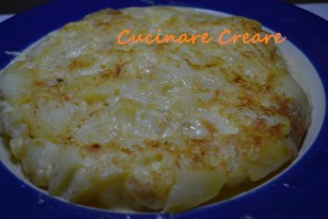 Torta di patate e fontina