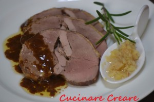 Petto d'anatra all'aceto balsamico e zenzero marinato (1)