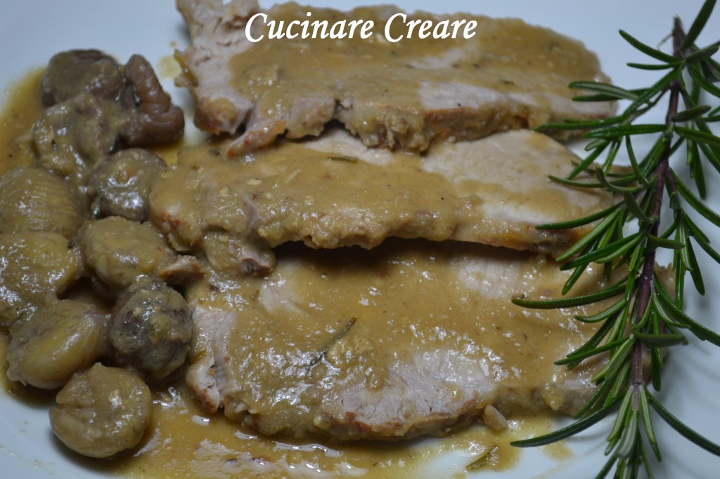 Arrosto con castagne