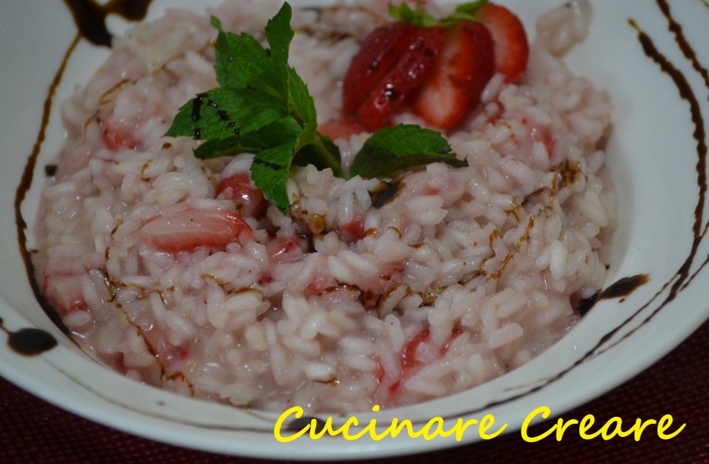 Riso fragole e limone