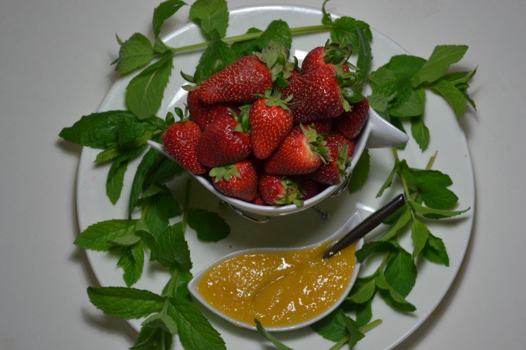 Salsa al limone e fragole (2)