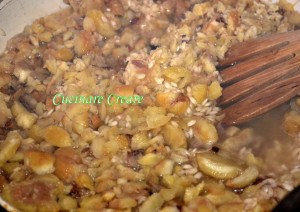 Risotto alle castagne e rosmarino (2)