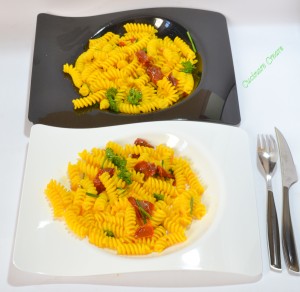 Fusilli ai pomodori secchi e zzafferano (4)