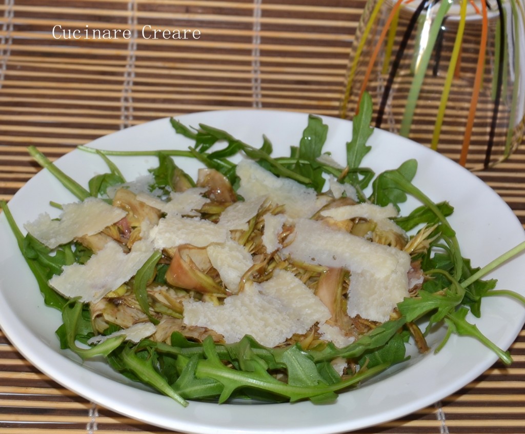 Insalata di carciofi crudi