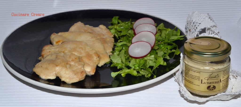 Petto di pollo con crema di tartufo (1)