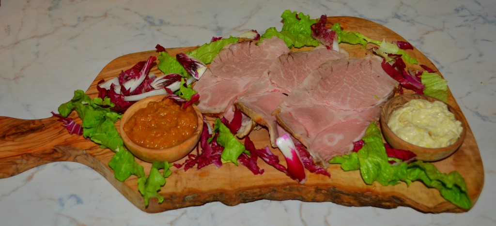 Coppa al forno con crema di porri (1)