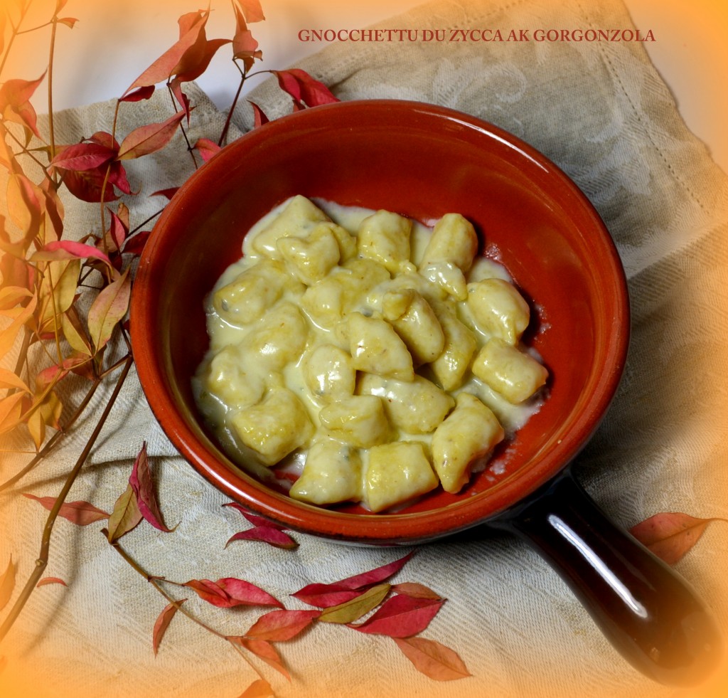 GNOCCHETTI DI POLENTA AL GORGONZOLA(1)