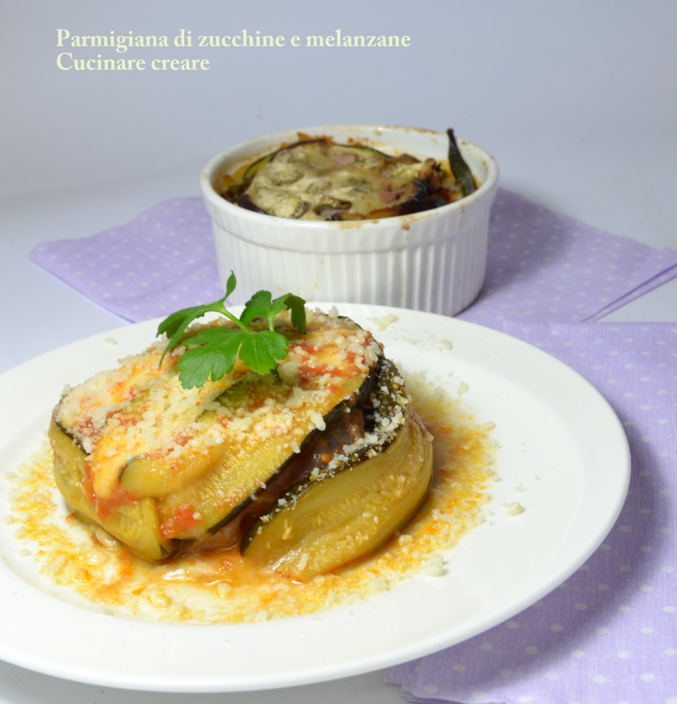 Parmigiana di zucchine e melanzane (1)