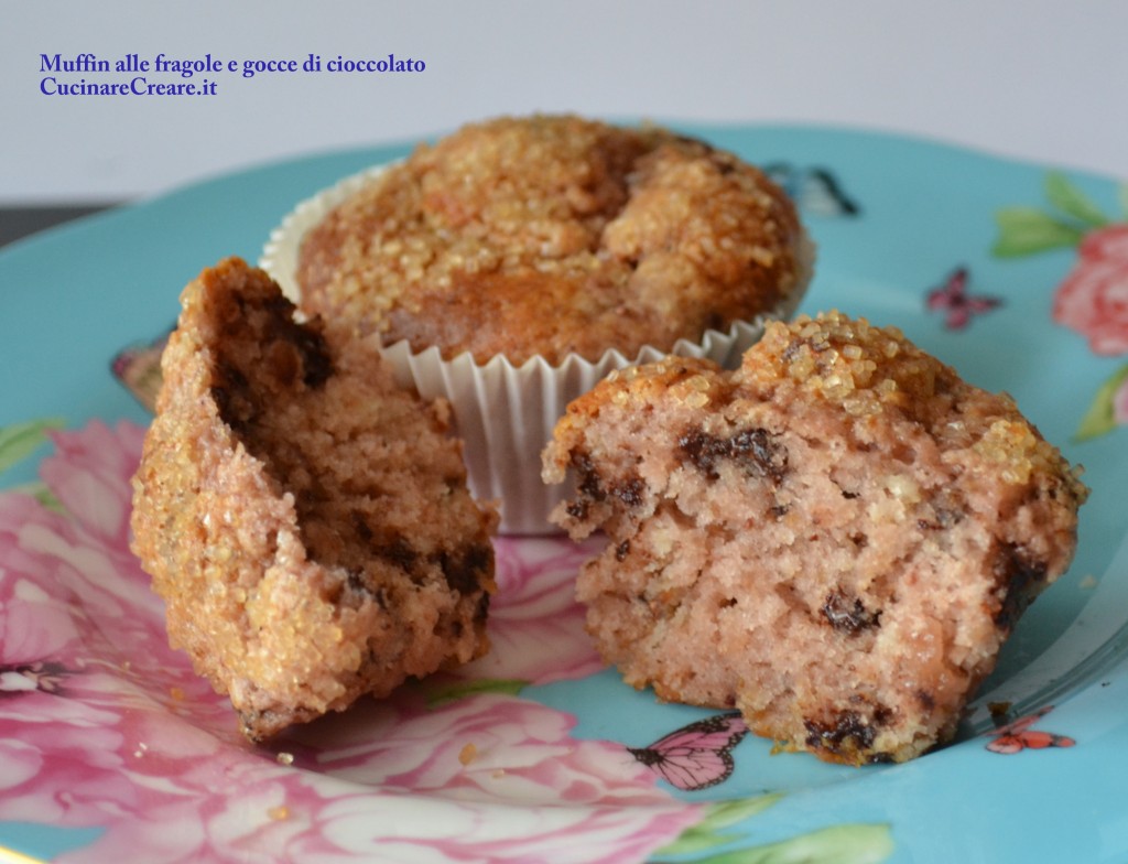 MUFFIN INTEGRALI ALLE FRAGOLE (6)